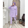 Ensemble décontracté Lavande - SANASTYLE