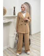 Ensemble Costume Beige