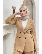 Ensemble Costume Beige