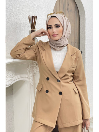 Ensemble Costume Beige