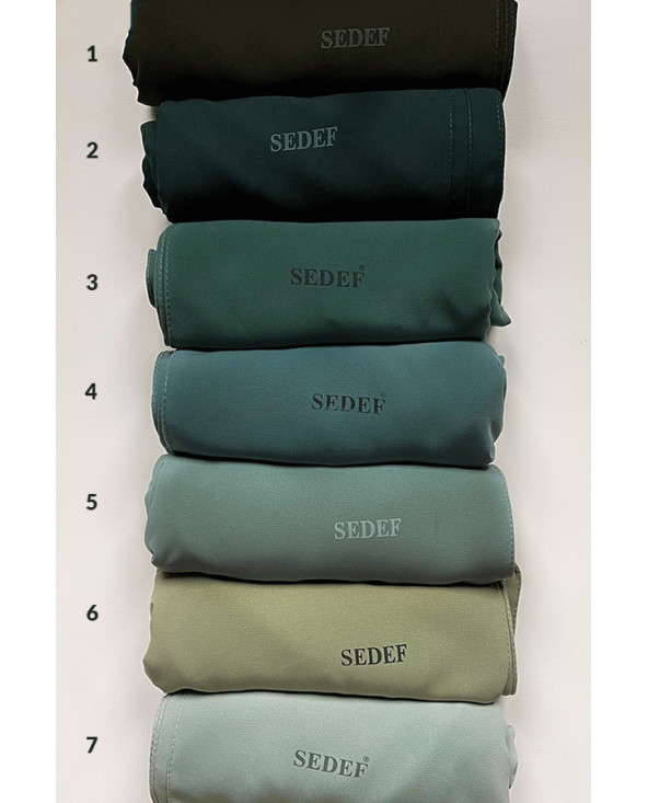 soie médine vert Viride n°3