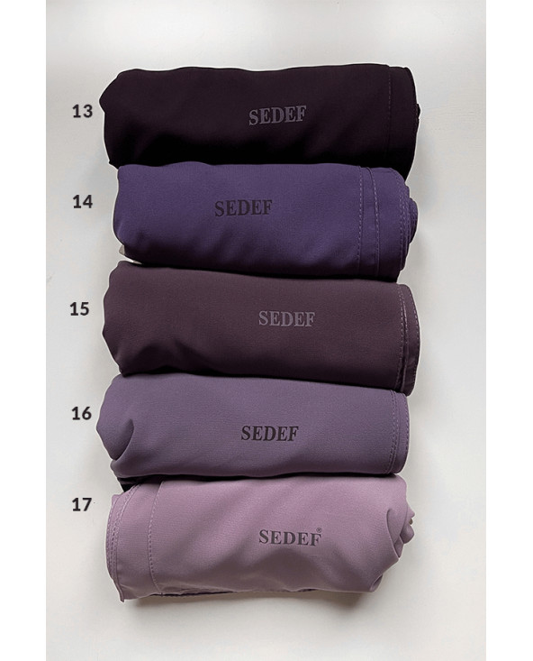 Soie de Médine Aubergine n°13