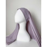 Hijab Croisé Brun
