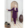 Ensemble Blazer Aubergine