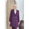 Ensemble Blazer Aubergine - Sanastyle