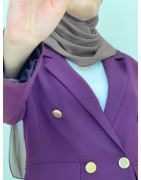 Ensemble Blazer Aubergine