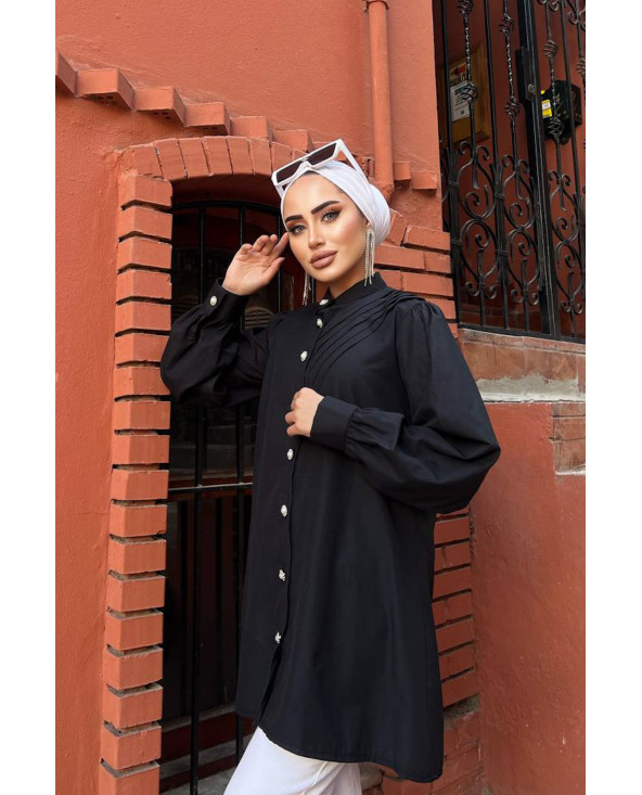 Chemise Sahar – Noir