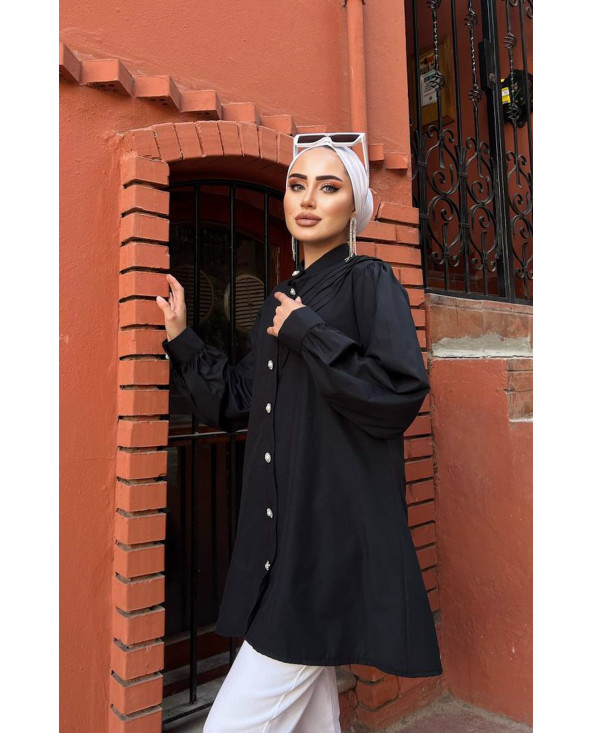 Chemise Sahar – Noir