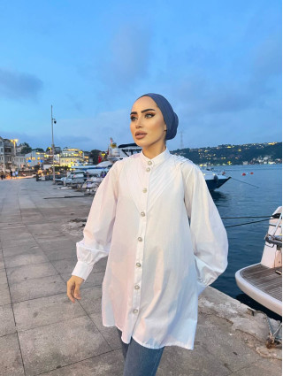 Chemise Sahar – Blanc