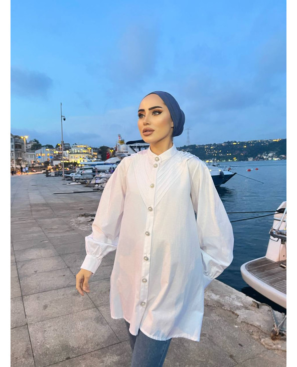 Chemise Sahar – Blanc