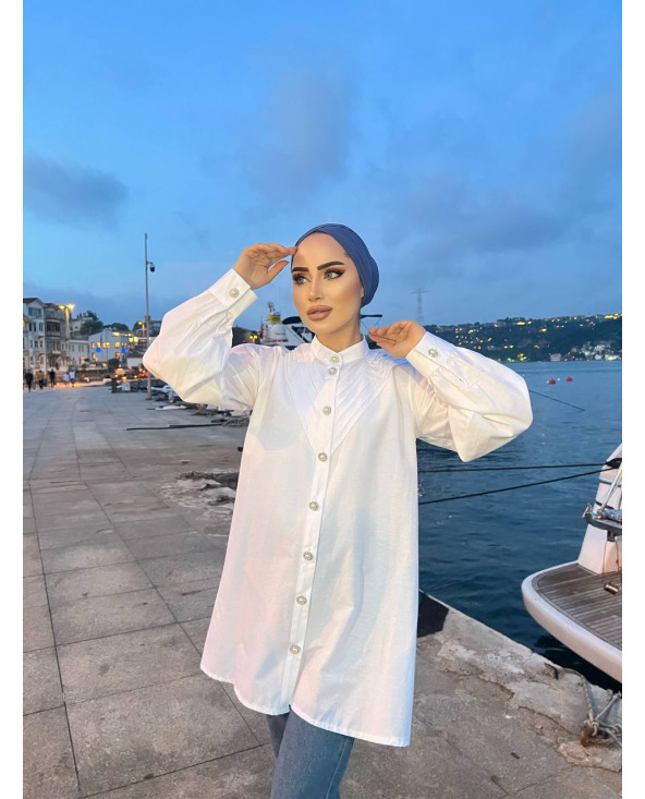 Chemise Sahar – Blanc