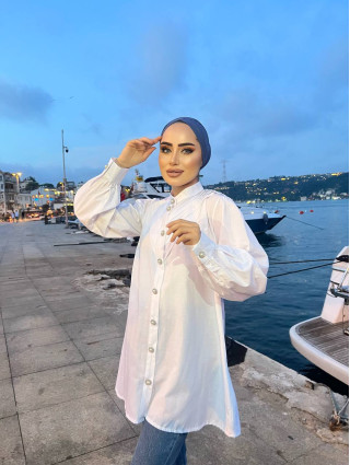 Chemise Sahar – Blanc