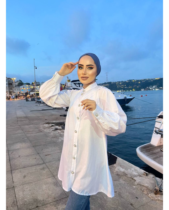 Chemise Sahar – Blanc