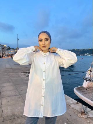 Chemise Sahar – Blanc