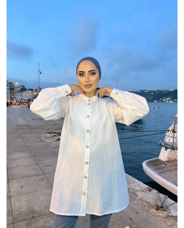 Chemise Sahar – Blanc