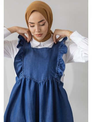 ROBE SALOPETTE EN JEAN