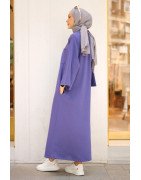 ROBE PULL OVERSIZE - VIOLET