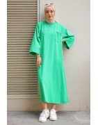 ROBE SWEAT OVERSIZE - VERT