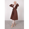 TRENCH-COAT MARRON
