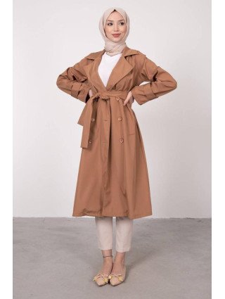 TRENCH-COAT CAMEL