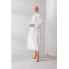 Blanc - ROBE EN MOUSSELINE