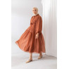 Terracotta - ROBE EN MOUSSELINE