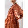 Terracotta - ROBE EN MOUSSELINE