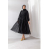 Noir - ROBE EN MOUSSELINE